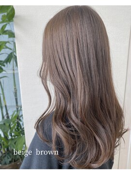 ロンドプランタン 恵比寿(Lond Printemps) グレージュカラー透明感カラー