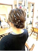 シニヨンロングアレンジ　【ヘアセット　立川南/立川/国立】