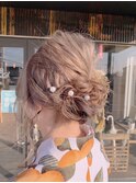 ゆるふわヘアセット