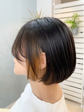 サイイン(saiin) インナーカラーボブ