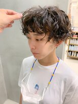 テトヘアー(teto hair) スパイラルパーマ、くるくるパーマ、マッシュショート