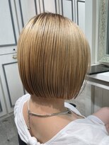 グロウ 上野御徒町(grow)&nbsp;マロンベージュ/かきあげ/ニュアンスマッシュ[上野/御徒町］