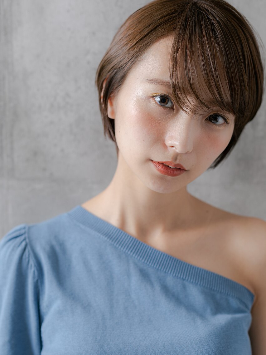 【透明感抜群】外国人風イルミナカラー+カット+Oneケアトリートメント+marbb