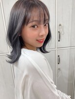 ネイロ 錦糸町(NeiRo)&nbsp;ボブカーキグレージュマッシュショート大人かわいい