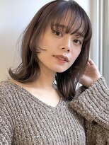 ピープスアンドスー 表参道 渋谷(Peeps&Suu.)&nbsp;外ハネ_丸み_グレージュ_エフォートレス_髪質改善/20代30代40代