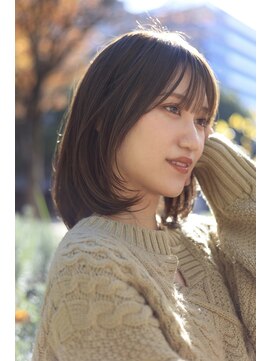 プランツヘアー 透明感抜群アッシュベージュカラー