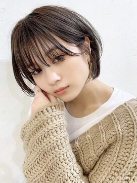 ロンド レグリーズ 立川(Lond leglise) ショート/くびれショート/くびれボブ/ショコラベージュ