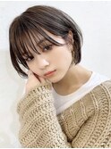 ショート/くびれショート/くびれボブ/ショコラベージュ