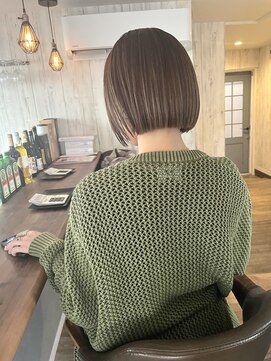 ヘブンリー(heavenly) #mini bob #グレージュ #ミルクティーベージュ