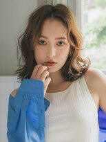 メゾンドイギー(MAISON de IGGY)&nbsp;グレージュカラー/デザインカラー/#グレーベージュ/斜めバング