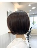 切りっぱなしボブ