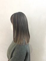 小森谷,切りっぱなしボブエアリーロング,美髪,バレイヤージュg3