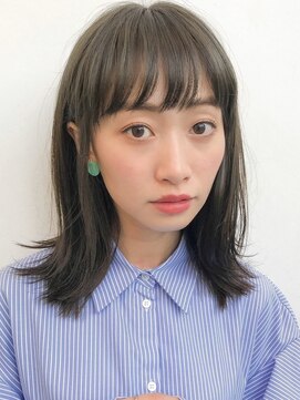 ノイ(noi) 顔周りレイヤーカットくびれヘアミルクティーベージュカラー