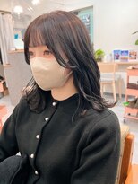 ロウバイレボ 柏(lou by revo)&nbsp;ミディアム/韓国風/レイヤーカット/顔回りカット/柏駅