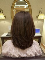 松本平太郎美容室 銀座本店&nbsp;ピンクベージュミディアム