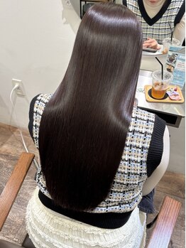 エレナ バイ アルテフィーチェ(elena by artefice)の写真/【梅田/ノンダメージサロン(R)認定】髪質改善トリートメントでダメージを受けた髪も憧れの手触りに♪