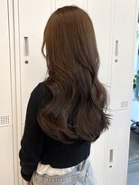アリュウル 表参道 青山(Allure) 柔らかカラー＊オリーブベージュ/レイヤーカット