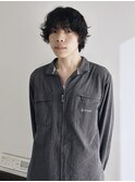 =メンズボブ/スパイキーショート/スペインカール／韓国マッシュ