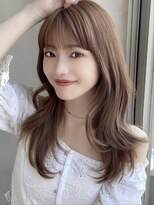 エインアンリー 明治神宮前(AIN.ANLY.)&nbsp;イメチェン/ハッシュカット/フルバング/似合わせカット/韓国ヘア