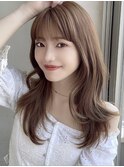 イメチェン/ハッシュカット/フルバング/似合わせカット/韓国ヘア