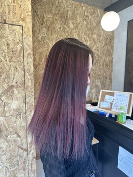 ヘアデザイン プティパ(Hair Design petit-pas) ボルドーカラー！