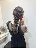 大人編みおろしヘアセット＊