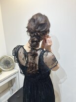 ブルームス アンジュ(Blooms Unge)&nbsp;大人編みおろしヘアセット＊