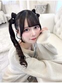 あんのくの朝比奈里茉ちゃん可愛くヘアメしました♪