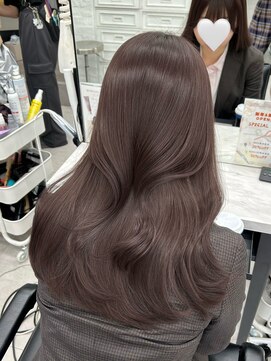 アマトウキョウスマートサロン(AMA TOKYO×Smart Salon) ラベンダー ラベンダーグレージュ 透明感カラー
