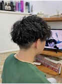 メンズツイストスパイラルパーマ【カミケン清明店】
