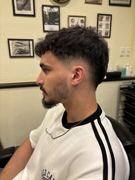 スカイマスターバーバー 渋谷(SKY MASTER BARBER) スキンフェードマレットヘア<理容室>{床屋/シェービング/渋谷}