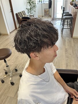 ティーアウト(T-OUT) 波巻きパーマ