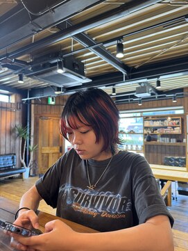 オードット ヘアデザイナーズ(O.hair designers) コントラストデザインカラー