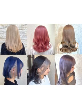 艶と透明感のあるトレンド×個性を絶妙にMIXしたデザインカラーが人気★あなたの"なりたい"を叶えてくれる