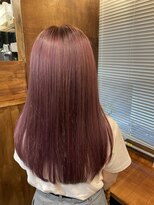 ピエスデシュブー(piece des cheveux) ピンクラベンダーと酸熱トリートメントで髪質改善