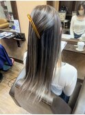 【りえ】ブリーチカラー