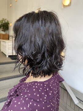 カシー(Casii) レイヤーボブ　　パーマ