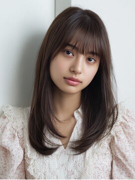 リンクミリ(Link mili) 【縮毛矯正】ナチュラルワンカールロング/髪質改善