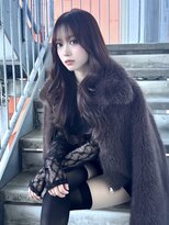 ジーナリア(Xena ria)&nbsp;【RYOUICHI】冬レイヤー/ナチュラルブラウン/韓国ヘア