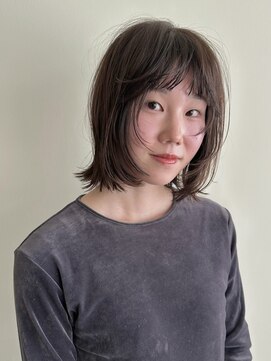 bob / layer / olive beige