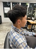 アップバングショート