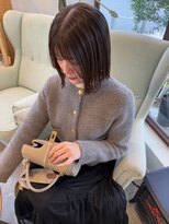 レターバイノベル(letter by novel)&nbsp;マッシュショートヘアくびれショート黒髪ショートカット前髪あり
