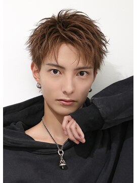 オーシャントーキョーウエスト 心斎橋 (OCEAN TOKYO WEST) メンズヘアアップバングショートスウィングショート