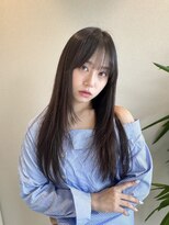 ベル 流山おおたかの森(BELLE) 小顔ロングレイヤーカットハッシュカット@revo_ishida