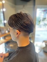 ロゴヘアー(LOGO) メンズツーブロック