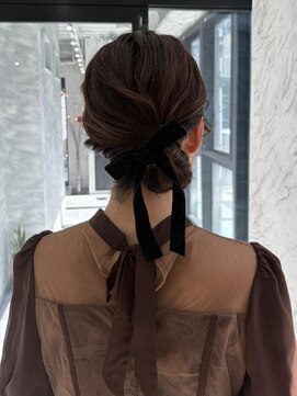 ラビス 浦和(Lovis) ハッシュカット/顔周りカット/ダークブラウン/シャギーカット