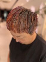 ステア ケース(stair case) 【白髪も黒が髪もそのまま】地毛活かしハイライト