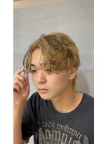 アクトプレミアヘアー栄(Act premier hair sakae)&nbsp;センターパートシャドウパーマ