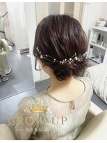 グロウアップビューティー(GLOW UP BEAUTY) お呼ばれヘア/ヘアアレンジ/列席ヘアセット