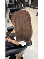 イロ(iro)&nbsp;似合わせカット+白髪ボカシ+髪質改善
